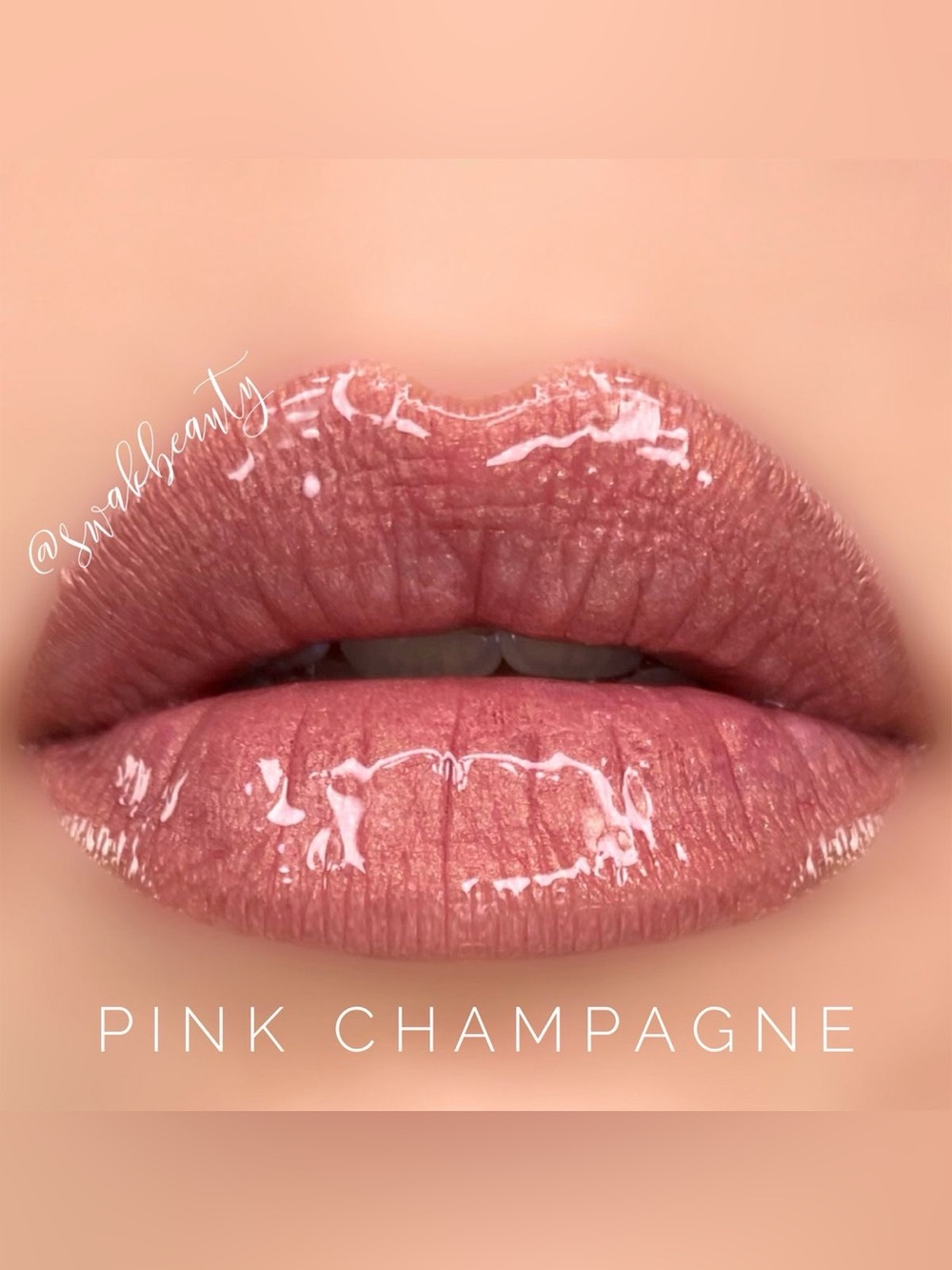 Lipsense Pink Champagne NEW Frost Cool Neutral Long Lasting Liquid Lipstick